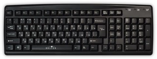 Клавиатура Oklick 110M black Standard PS/2