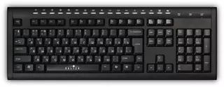 Клавиатура Oklick 130M black Multimediа PS/2