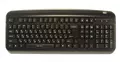 Клавиатура Oklick 300M black (PS/2+USB)+ USB порт