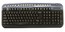 Клавиатура Oklick 330M Black/blue mmedia (PS/2+USB)+ USB порт