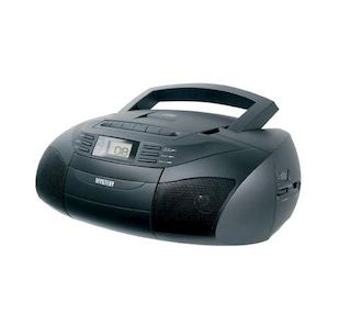 Аудиомагнитола Mystery BM-6301 черный