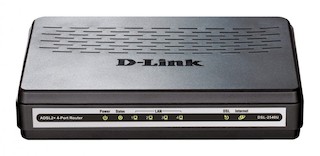 Модем D-Link DSL-2540U/BA/T1D AnnexA  Ethernet ADSL/ADSL2/ADSL2+ Router