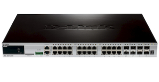 Коммутатор D-Link DGS-3620-28TC 24х10/100/1000Base-T 4 Combo 10/100/1000Base-T/SFP 4-ports SFP+