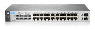 Коммутатор HP (J9801A) 1810-24 v2. 22FE 2GE 2SFP ports