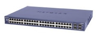Коммутатор Netgear (GS748TS-100EUS) Управляемый Smart, 44GE+4SFP/Combo портов, 2xHDMI стек