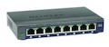 Коммутатор Netgear (GS108E-100PES) ProSafe Plus 8-портовый 10/100/1000 Мбит/с, внешний БП