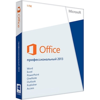 ПО MS Office Pro 2013 32-bit/x64 Russian Russia Only EM DVD No Skype