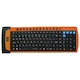 Клавиатура AgeStar HSK825M (BLACK) combo USB, гибкая, черная, 18 м/мед. клавиш