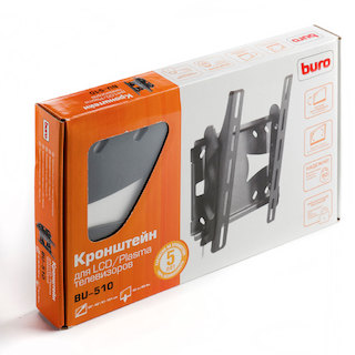 Кронштейн для LCD BU-510 20-40" 45кг 63мм