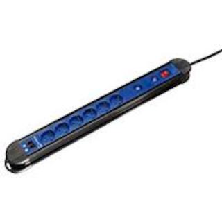 Сетевой фильтр Hama H-47841 LAN+ с выкл. защ. от повыш. напр. 6 р.+RJ-45 1.5 м 3500 Вт 3х1.5 кв.мм