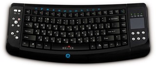 Клавиатура Oklick Mediaboard 810S black TouchPad cordless USB