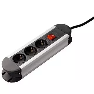 Удлинитель Hama H-47855 сет.Pro-S 30S с выкл.3 р."защита от детей"1.5 м 3500 Вт 220-240В/50-60Гц/16А
