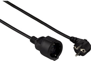 Удлинитель Hama H-47871 сетевой Profi с заземлением 1 розетка 10 м 3х1.5 кв.мм черный