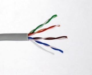 Кабель сетевой BaseLevel cat.5e 4pair 24AWG(0.50мм) 100%медь 305м