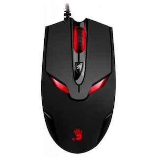 Мышь A4 Bloody V4ma Metal Activated черный (3200dpi) USB игровая