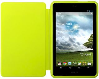 Чехол Asus для планшетных компьютеров 7" 90XB015P-BSL020 Persona for ME173X желтый (90XB015P-BSL020)
