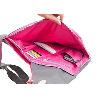 Сумка Bone Urban Bag с розовой полосой (BA12071-P)