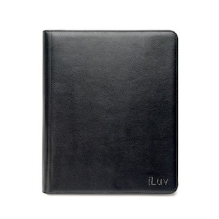 Чехол iLuv для iPad4/iPad3/iPad2 CEOFolio black кожаный на молнии (iCC839BLK)