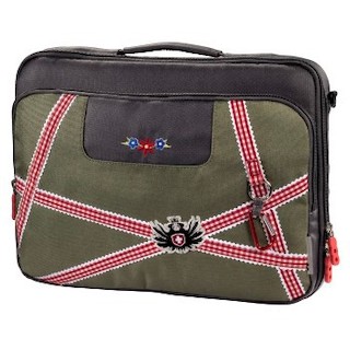 Сумка для ноутбука 13.3" Aha H-101353 green/grey 33x25х3.5cm