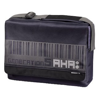 Сумка для ноутбука 15.6" Aha Messenger H-101436 black 38.5x28х4cm