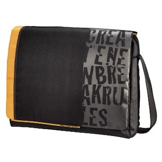 Сумка для ноутбука 15.6" Aha Urban Styles Messenger H-101389 black/orange 38х26х4cm