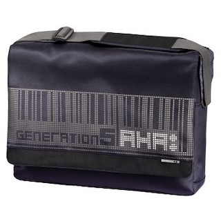 Сумка для ноутбука 17.3" Aha Messenger H-101439 black 42x31х5cm