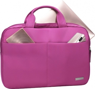 Cумка для ноутбука 12" Asus (90-XB1F00BA00090) pink