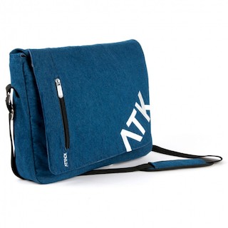 Сумка для ноутбука 14.1-15.6" Attack IQ Denim blue полиэстер/джинса (10338)