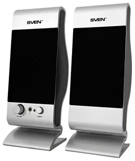 Колонки Sven 360 2.0 silver 8Вт