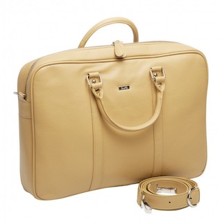 Сумка для ноутбука Buro BU-100PU15.6BG 15.6" женская бежевая полиуретан