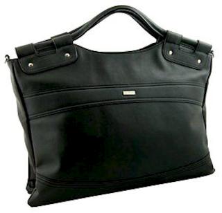 Сумка для ноутбука Buro BU-2680.1 15.4" жен черный полиуретан/нейлон наплечный ремень