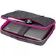 Сумка для ноутбука 13-14.1" Dicota Bounce SlimCase grey/pink (360x265x50) (D30261)