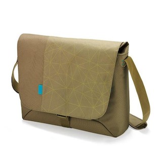 Сумка для ноутбука 15-16.4" Dicota Bounce Messenger green/blue (410x310x135) (D30347)