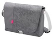 Сумка для ноутбука 15-16.4" Dicota Bounce Messenger grey/pink (390x275x40) (D30257)