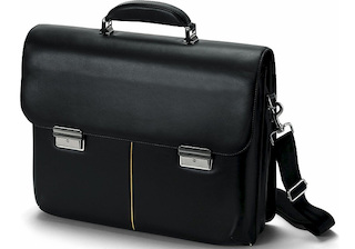 Сумка для ноутбука 15.4" Dicota ExecutivePro black нат.кожа (380x290x50) (N15338L)