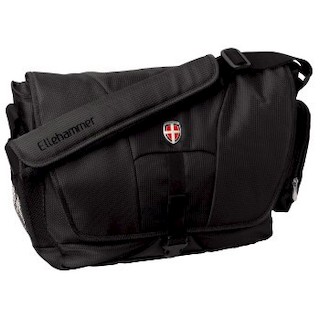 Сумка для ноутбука 15.4" Ellehamer Messenger Bergen H-103294 black 11х29х47cm