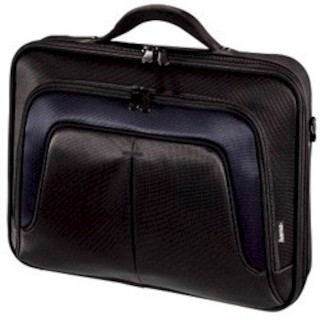 Сумка для ноутбука Hama H-101055 Dallas 13.3" (34 см) 33 х 24 х 3.5 см черный/синий