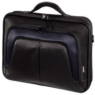 Сумка для ноутбука Hama H-101117 Dallas 15.6" (40 см) 38.5 х 28 х 4 см черный/синий
