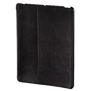 Футляр Hama H-106380 2-в-1 для Apple iPad 2 вкл/выкл за счет открытия/закрытия крышки ткань черный