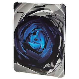 Футляр Hama H-107866 Rose для Apple iPad 2 синий/серый