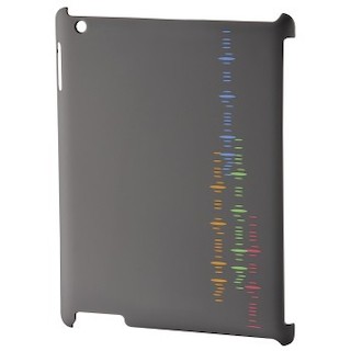 Футляр Hama H-107867 Graphic для Apple iPad 2 поликарбонат серый