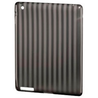 Футляр Hama H-107875 Stripes для Apple iPad 2/3/4 термополиуретан (TPU) черный