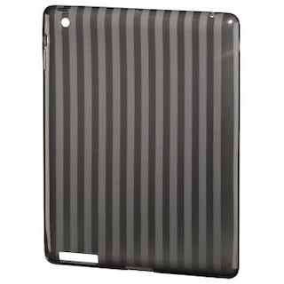 Футляр Hama H-107896 Stripes для Apple iPad 3/4 черный
