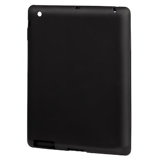 Футляр Hama H-107898 для Apple iPad 3/4 силикон черный