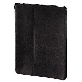 Футляр Hama H-107930 для Apple iPad 3/4 2в1 полиуретан черный