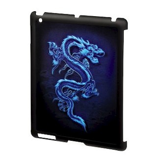 Футляр Hama H-107944 для Apple iPad 2/3/4 9.7" (25 см) 3D эффект: синий дракон