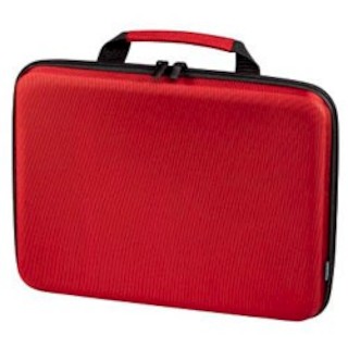 Чехол Hama H-101145 с ручкой для ноутбука Tech-Fabric Hardcase 10.2" (26 см) красный