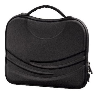 Чехол Hama H-104632 Triest Hardcase для  iPad 2/3/4 на молнии с ручкой  внутреннее покрытие черн