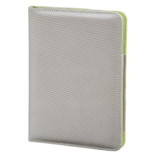 Чехол Hama H-106496 Lissabon для  iPad Mini 7.9" (26см) 2 положения полиэстер серебр/зелен
