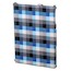 Чехол Hama H-107932 Canvas для Apple iPad 3/4 синий/в клетку